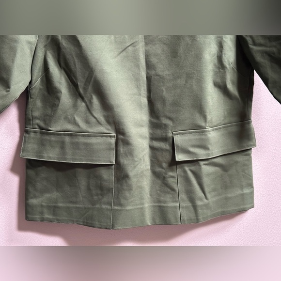 SOLD | Kate Spade Saturday Flat Pocket Blouse | Forest Green | Women’s S - Picture 5 of 9